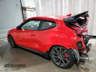 2020 Hyundai Veloster z VIN KMHT36AH6LU005255, wystawiony jako Copart lot #42808305 z przebiegiem 41 856 mil mil oraz Nie do naprawy • Non repairable. Historia ofert i sprzedaży dostępna na DreamBid. Obrazek 2.