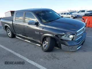 ✅ 2017 Ram 1500 Laramie • VIN: 1C6RR6NT5HS752125 • Lot: 41072237. Listed on IAAI with 75,147 mi. Free auction sales archive from the USA and detailed vehicle history report at DreamBid. Image 1.