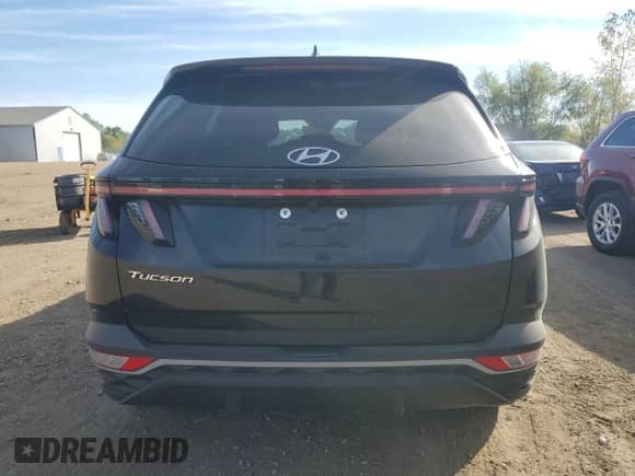 2022 Hyundai Tucson SEL with VIN 5NMJB3AEXNH135438, listed as a Copart auction lot 85083355 with 66,884 mi miles and Salvage title. Bid and sale history available at DreamBid. Image 6.