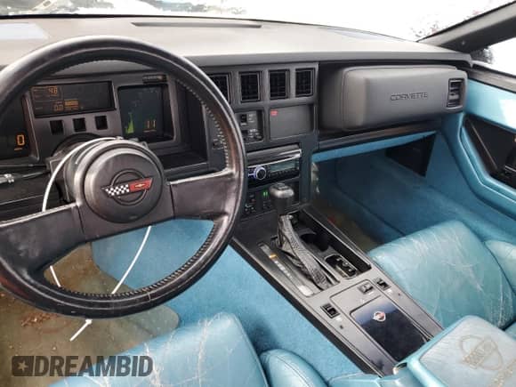 1989 Chevrolet Corvette with VIN 1G1YY3180K5125449, listed as a Copart auction lot 47791165 with 620,509 mi miles and Salvage title. Bid and sale history available at DreamBid. Image 8.