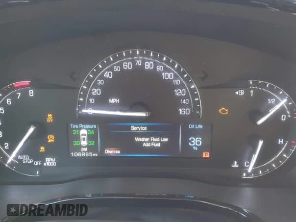 ✅ 2018 Cadillac XT5 FWD • VIN: 1GYKNARS6JZ163568 • Lot: 43726233. Listed on IAAI with 106,985 mi. Free auction sales archive from the USA and detailed vehicle history report at DreamBid. Image 7.