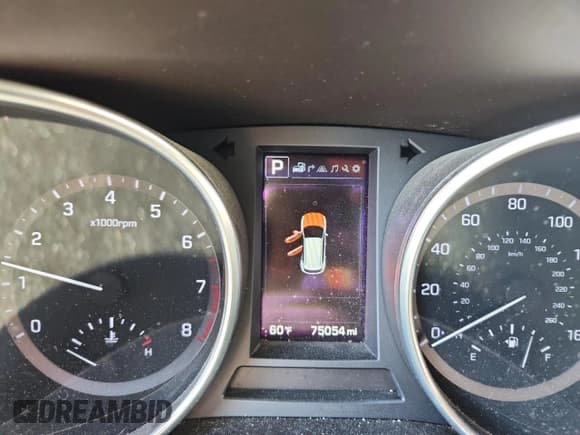 ✅ 2017 Hyundai Santa Fe Limited Ultimate • VIN: KM8SR4HF6HU238319 • Лот: 90460885. Опубликован ранее на Copart с пробегом 75 054 миль. Бесплатный доступ к архиву аукционных продаж из США и подробный отчёт об истории автомобиля на DreamBid. Изображение 9.