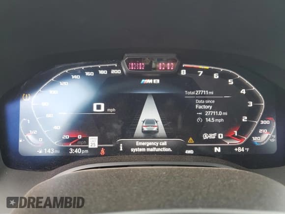 ✅ 2022 BMW M8 Competition • VIN: WBSGV0C02NCG77628 • Lot: 63987104. Wystawiony na Copart z przebiegiem 27 711 mil. Bezpłatny archiwum sprzedaży aukcyjnych z USA i szczegółowy raport historii pojazdu na DreamBid. Zdjęcie 9.