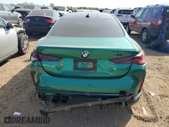 ✅ 2022 BMW M4 Competition xDrive • VIN: WBS43AZ00NCH47214 • Lot: 80906935. Wystawiony na Copart z przebiegiem Nie podano. Bezpłatny archiwum sprzedaży aukcyjnych z USA i szczegółowy raport historii pojazdu na DreamBid. Zdjęcie 6.