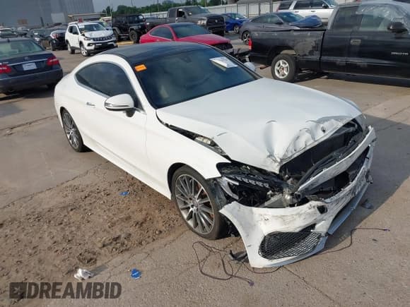 ✅ 2017 Mercedes-Benz C 300 • VIN: WDDWJ4JB2HF394954 • Lot: 42071770. Listed on IAAI with 94,804 mi. Free auction sales archive from the USA and detailed vehicle history report at DreamBid. Image 1.