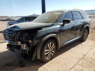 ✅ 2022 Nissan Pathfinder Platinum • VIN: 5N1DR3DJ1NC269377 • Lot: 91803195. Wystawiony na Copart z przebiegiem 35 001 mil. Bezpłatny archiwum sprzedaży aukcyjnych z USA i szczegółowy raport historii pojazdu na DreamBid. Zdjęcie 1.