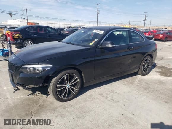 ✅ 2020 BMW 2 Series 230i • VIN: WBA2J1C02L7E63633 • Lot: 49740425. Listed on Copart with 44,496 mi. Free auction sales archive from the USA and detailed vehicle history report at DreamBid. Image 1.
