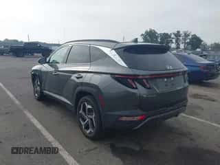 2022 Hyundai Tucson Limited with VIN 5NMJECAE1NH130636, listed as a IAAI auction lot 43290338 with 40,050 mi miles and . Bid and sale history available at DreamBid. Image 3.