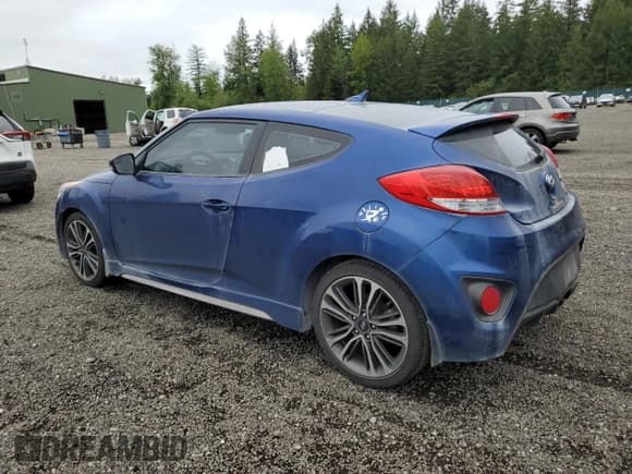 ✅ 2016 Hyundai Veloster Turbo • VIN: KMHTC6AE1GU292144 • Lot: 57285355. Wystawiony na Copart z przebiegiem 81 907 mil. Bezpłatny archiwum sprzedaży aukcyjnych z USA i szczegółowy raport historii pojazdu na DreamBid. Zdjęcie 2.