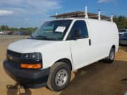 ✅ 2021 Chevrolet Express Cargo • VIN: 1GCWGAFP4M1181314 • Lot: 43277199. Listed on IAAI with 46,867 mi. Free auction sales archive from the USA and detailed vehicle history report at DreamBid. Image 17.