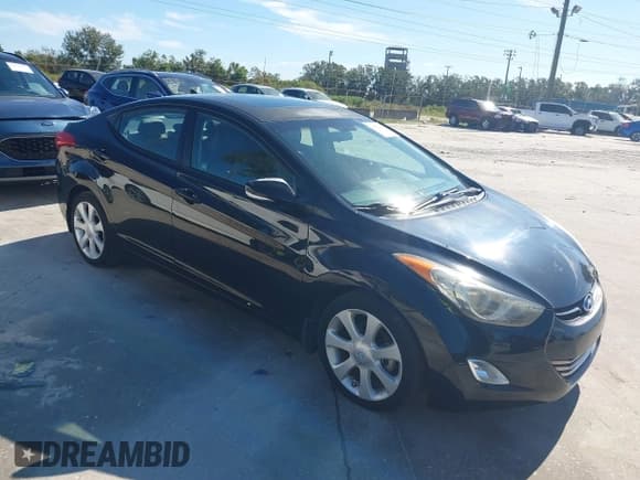 ✅ 2013 Hyundai Elantra Limited • VIN: 5NPDH4AE7DH404837 • Лот: 40582804. Опубликован ранее на IAAI с пробегом 57 857 миль. Бесплатный доступ к архиву аукционных продаж из США и подробный отчёт об истории автомобиля на DreamBid. Изображение 1.
