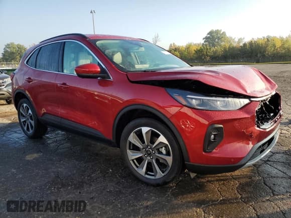 ✅ 2024 Ford Escape Platinum • VIN: 1FMCU9JA9RUA07625 • Lot: 80471115. Listed on Copart with 10,878 mi. Free auction sales archive from the USA and detailed vehicle history report at DreamBid. Image 4.