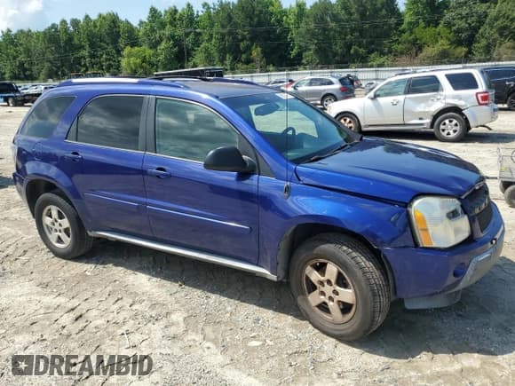 ✅ 2005 Chevrolet Equinox LT • VIN: 2CNDL73F456167618 • Lot: 58802475. Listed on Copart with 202,646 mi. Free auction sales archive from the USA and detailed vehicle history report at DreamBid. Image 4.
