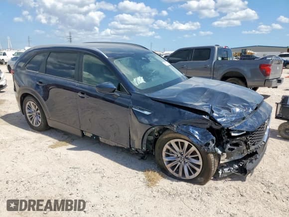 ✅ 2025 Mazda CX-90 Select • VIN: JM3KKAHDXS1210948 • Lot: 65176065. Wystawiony na Copart z przebiegiem 7 193 mil. Bezpłatny archiwum sprzedaży aukcyjnych z USA i szczegółowy raport historii pojazdu na DreamBid. Zdjęcie 4.