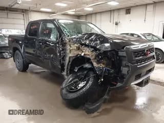 ✅ 2025 Nissan Frontier SV • VIN: 1N6ED1EK9SN649843 • Lot: 42714032. Listed on IAAI with 731 mi. Free auction sales archive from the USA and detailed vehicle history report at DreamBid. Image 1.