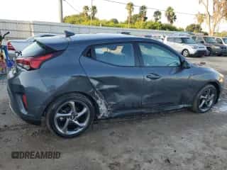 2020 Hyundai Veloster 2.0 with VIN KMHTG6AF5LU031820, listed as a Copart auction lot 71741494 with 36,126 mi miles and Salvage title. Bid and sale history available at DreamBid. Image 3.