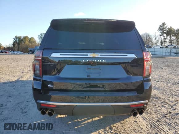 2024 Chevrolet Tahoe High Country с VIN 1GNSKTKL2RR107496, выставлен на аукционе Copart как лот 81970994 с пробегом 8 827 миль миль и Списание • Salvage title. История ставок и продаж доступна на DreamBid. Изображение 6.