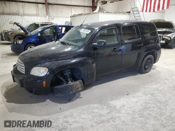 ✅ 2010 Chevrolet HHR LS • VIN: 3GNBAADB7AS611023 • Lot: 47608195. Listed on Copart with 182,171 mi. Free auction sales archive from the USA and detailed vehicle history report at DreamBid. Image 1.