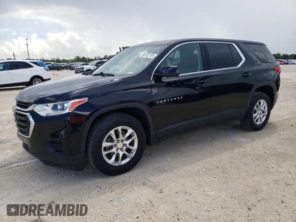 ✅ 2018 Chevrolet Traverse LS • VIN: 1GNERFKW8JJ136279 • Lot: 69132134. Wystawiony na Copart z przebiegiem 138 504 mil. Bezpłatny archiwum sprzedaży aukcyjnych z USA i szczegółowy raport historii pojazdu na DreamBid. Zdjęcie 1.