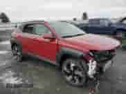 2024 Hyundai Kona Limited with VIN KM8HECA37RU165138, listed as a Copart auction lot 87673075 with 5,010 mi miles and Salvage title. Bid and sale history available at DreamBid. Image 4.