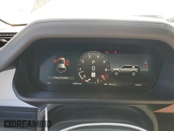 ✅ 2023 Land Rover Defender S • VIN: SALEJ7EX4P2136124 • Lot: 80471675. Listed on Copart with 61,340 mi. Free auction sales archive from the USA and detailed vehicle history report at DreamBid. Image 9.