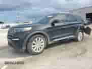 2022 Ford Explorer Limited with VIN 1FMSK7FH1NGA44124, listed as a Copart auction lot 83870445 with 145,647 mi miles and Salvage title. Bid and sale history available at DreamBid. Image 1.