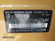 ✅ 2023 Mitsubishi Mirage ES • VIN: ML32AUHJ8PH002247 • Lot: 43642101. Listed on IAAI with 31,474 mi. Free auction sales archive from the USA and detailed vehicle history report at DreamBid. Image 9.