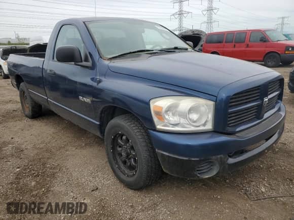 2008 Dodge 1500 ST z VIN 1D7HA16K78J196609, wystawiony jako Copart lot #73120924 z przebiegiem 229 999 mil mil oraz Czysty tytuł • Clean title. Historia ofert i sprzedaży dostępna na DreamBid. Obrazek 4.