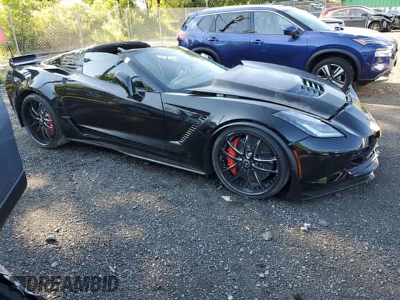 2015 Chevrolet Corvette Z06 3LZ с VIN 1G1YT2D69F5601500, выставлен на аукционе Copart как лот 67077874 с пробегом Не указан миль и Списание • Salvage title. История ставок и продаж доступна на DreamBid. Изображение 4.