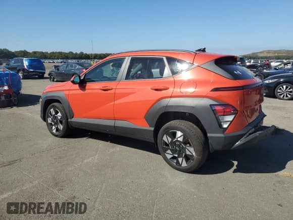 2025 Hyundai Kona SEL with VIN KM8HBCAB4SU199432, listed as a Copart auction lot 82202195 with 14,739 mi miles and Non repairable. Bid and sale history available at DreamBid. Image 2.