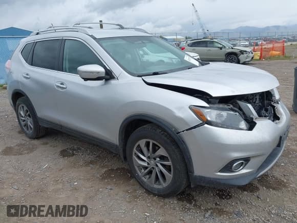 ✅ 2014 Nissan Rogue SV • VIN: 5N1AT2MV6EC771061 • Lot: 42245251. Listed on IAAI with 92,982 mi. Free auction sales archive from the USA and detailed vehicle history report at DreamBid. Image 1.
