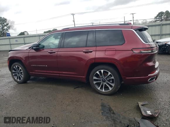 ✅ 2022 Jeep Grand Cherokee Overland • VIN: 1C4RJJDG7N8570281 • Lot: 43272305. Listed on Copart with Not provided. Free auction sales archive from the USA and detailed vehicle history report at DreamBid. Image 2.