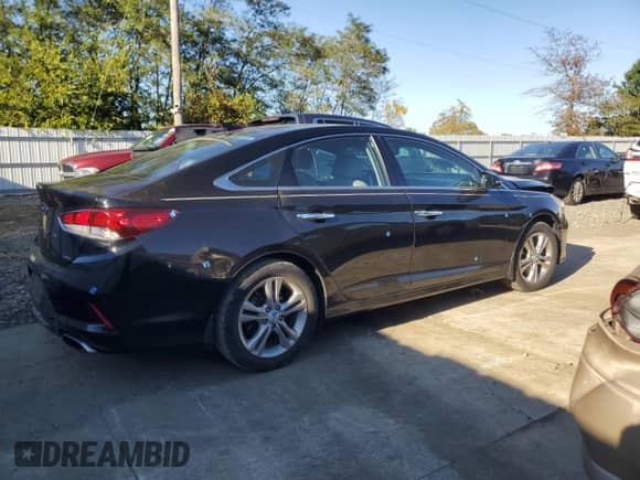 2018 Hyundai Sonata SEL with VIN 5NPE34AF6JH661298, listed as a Copart auction lot 82359375 with 93,179 mi miles and Salvage title. Bid and sale history available at DreamBid. Image 3.