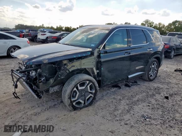 ✅ 2024 Hyundai Palisade Limited • VIN: KM8R54GE1RU735217 • Лот: 85301375. Опубликован ранее на Copart с пробегом 9 127 миль. Бесплатный доступ к архиву аукционных продаж из США и подробный отчёт об истории автомобиля на DreamBid. Изображение 1.