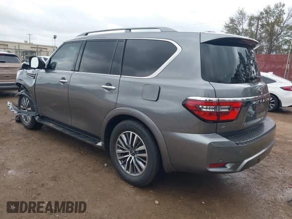 ✅ 2021 Nissan Armada SL • VIN: JN8AY2BA6M9374083 • Lot: 43736969. Listed on IAAI with 80,517 mi. Free auction sales archive from the USA and detailed vehicle history report at DreamBid. Image 3.