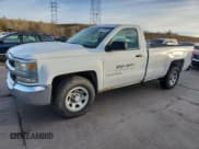✅ 2018 Chevrolet Silverado 1500 Work Truck • VIN: 1GCNCNECXJZ209983 • Lot: 92613965. Wystawiony na Copart z przebiegiem 131 459 mil. Bezpłatny archiwum sprzedaży aukcyjnych z USA i szczegółowy raport historii pojazdu na DreamBid. Zdjęcie 1.