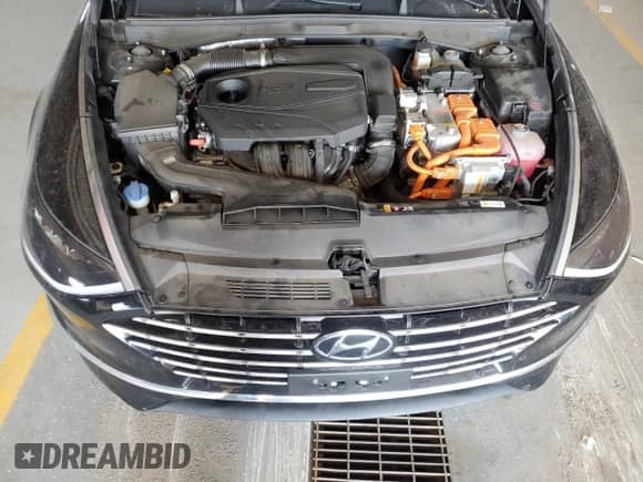 2021 Hyundai Sonata Blue with VIN KMHL24JJ8MA025813, listed as a Copart auction lot 71070645 with 61,628 mi miles and Clean title. Bid and sale history available at DreamBid. Image 11.