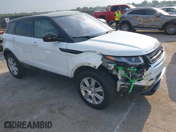 ✅ 2017 Land Rover Range Rover Evoque SE • VIN: SALVP2BG9HH250365 • Lot: 43066669. Listed on IAAI with 81,303 mi. Free auction sales archive from the USA and detailed vehicle history report at DreamBid. Image 1.
