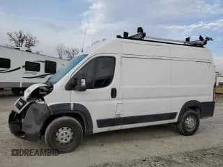 ✅ 2019 Ram ProMaster Cargo • VIN: 3C6TRVBG6KE533370 • Лот: 80043764. Опубликован ранее на Copart с пробегом 77 948 миль. Бесплатный доступ к архиву аукционных продаж из США и подробный отчёт об истории автомобиля на DreamBid. Изображение 1.