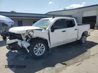 ✅ 2020 Chevrolet Silverado 1500 Custom • VIN: 3GCPWBEH5LG292347 • Lot: 55233155. Wystawiony na Copart z przebiegiem 71 136 mil. Bezpłatny archiwum sprzedaży aukcyjnych z USA i szczegółowy raport historii pojazdu na DreamBid. Zdjęcie 1.