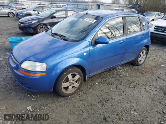 ✅ 2006 Chevrolet Aveo LT • VIN: KL1TG66696B590159 • Lot: 45718405. Wystawiony na Copart z przebiegiem 77 786 mil. Bezpłatny archiwum sprzedaży aukcyjnych z USA i szczegółowy raport historii pojazdu na DreamBid. Zdjęcie 1.