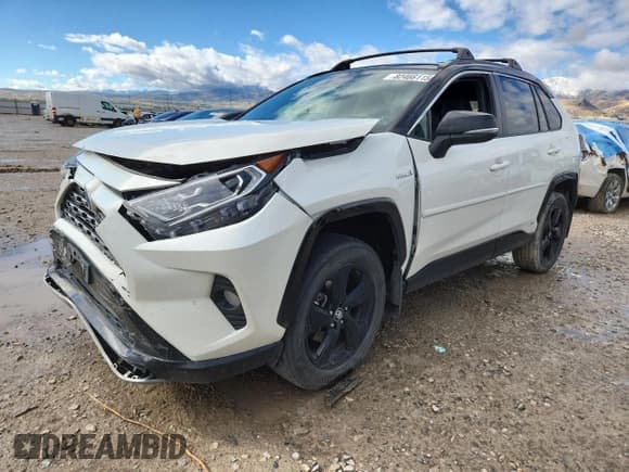 ✅ 2021 Toyota RAV4 Hybrid XSE • VIN: 2T3E6RFV3MW008123 • Lot: 82466115. Listed on Copart with Not provided. Free auction sales archive from the USA and detailed vehicle history report at DreamBid. Image 1.