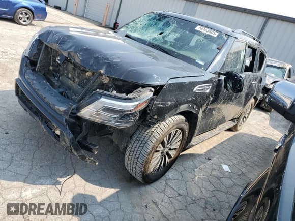 ✅ 2023 Nissan Armada SL • VIN: JN8AY2BB9P9836391 • Lot: 59153805. Wystawiony na Copart z przebiegiem Nie podano. Bezpłatny archiwum sprzedaży aukcyjnych z USA i szczegółowy raport historii pojazdu na DreamBid. Zdjęcie 1.