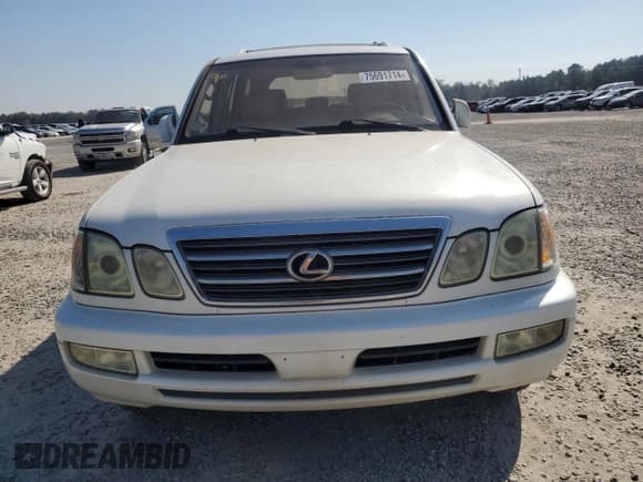 ✅ 2003 Lexus LX 470 • VIN: JTJHT00W533535145 • Lot: 75691714. Wystawiony na Copart z przebiegiem 139 238 mil. Bezpłatny archiwum sprzedaży aukcyjnych z USA i szczegółowy raport historii pojazdu na DreamBid. Zdjęcie 5.