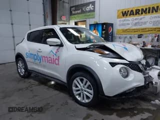 ✅ 2015 Nissan Juke SL • VIN: JN8AF5MR3FT501341 • Lot: 41546636. Listed on IAAI with 58,456 mi. Free auction sales archive from the USA and detailed vehicle history report at DreamBid. Image 1.
