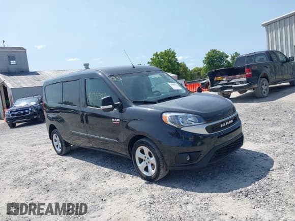 ✅ 2022 Ram ProMaster City Cargo Tradesman • VIN: ZFBHRFAB2N6Y42860 • Lot: 40139398. Listed on IAAI with 13,863 mi. Free auction sales archive from the USA and detailed vehicle history report at DreamBid. Image 1.