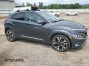 ✅ 2022 Hyundai Kona Limited • VIN: KM8K5CA33NU813204 • Лот: 64242184. Опубликован ранее на Copart с пробегом 24 763 миль. Бесплатный доступ к архиву аукционных продаж из США и подробный отчёт об истории автомобиля на DreamBid. Изображение 4.