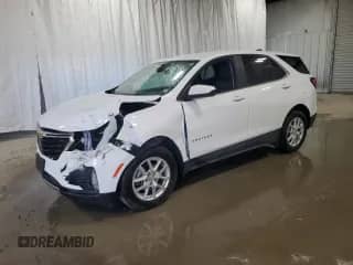 2024 Chevrolet Equinox LT with VIN 3GNAXUEG1RL337815, listed as a Copart auction lot 86886275 with 28,961 mi miles and Salvage title. Bid and sale history available at DreamBid. Image 1.