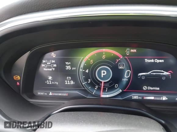 ✅ 2022 Cadillac CT5 Sport • VIN: 1G6DP5RK3N0129908 • Лот: 42451666. Опубликован ранее на IAAI с пробегом 39 387 миль. Бесплатный доступ к архиву аукционных продаж из США и подробный отчёт об истории автомобиля на DreamBid. Изображение 7.