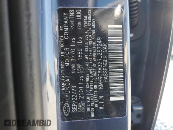 ✅ 2024 Hyundai Venue SEL • VIN: KMHRC8A32RU287249 • Lot: 44144955. Wystawiony na Copart z przebiegiem 18 646 mil. Bezpłatny archiwum sprzedaży aukcyjnych z USA i szczegółowy raport historii pojazdu na DreamBid. Zdjęcie 13.